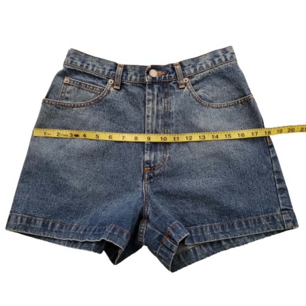 Banana Republic Jeans Women's Mid-Rise Medium Wash Classic Denim Shorts Size 6 - Picture 8 of 13